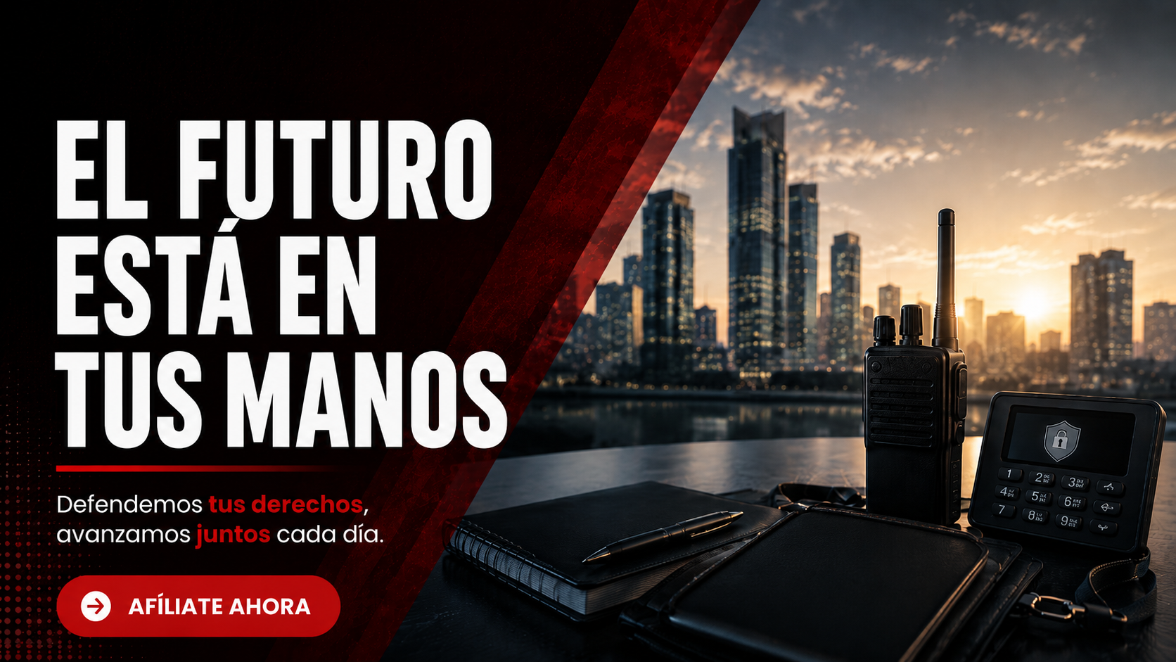 El futuro está en tus manos - Intersindical STSP