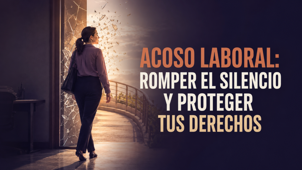 Acoso laboral: romper el silencio y proteger tus derechos